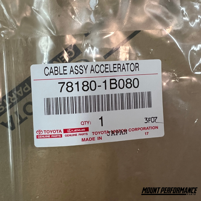 Genuine Toyota JZA80 Supra 2JZGTE Non-Vvti Throttle Cable - Mount Performance Parts