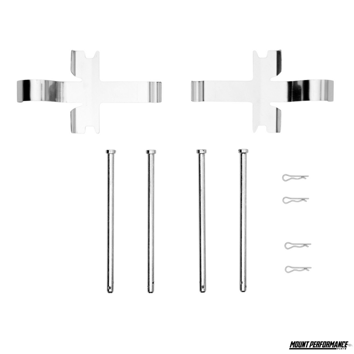 Front Brake Hardware Kit For 89-96 Nissan 300ZX Turbocharged