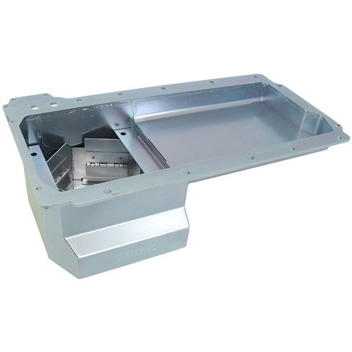 Aeroflow Fabricated GM LS Rear Sump Oil Pan with Oil Filter Attachment