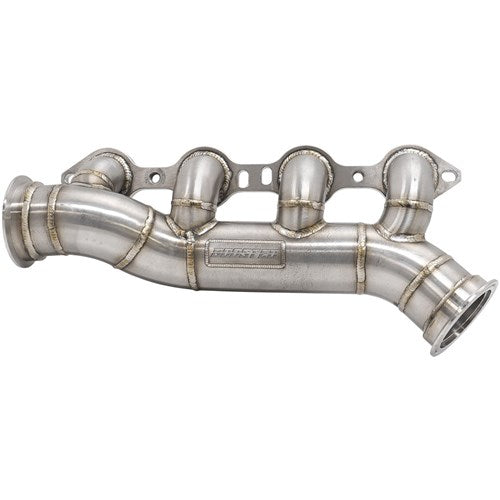 AEROFLOW GM LS Passenger Side Single Turbo Stainless Steel Manifold