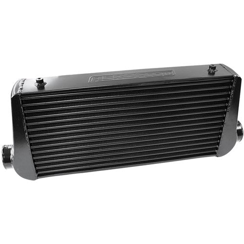 AEROFLOW 600x300x76mm Street Series Aluminium Intercooler, Black Finish