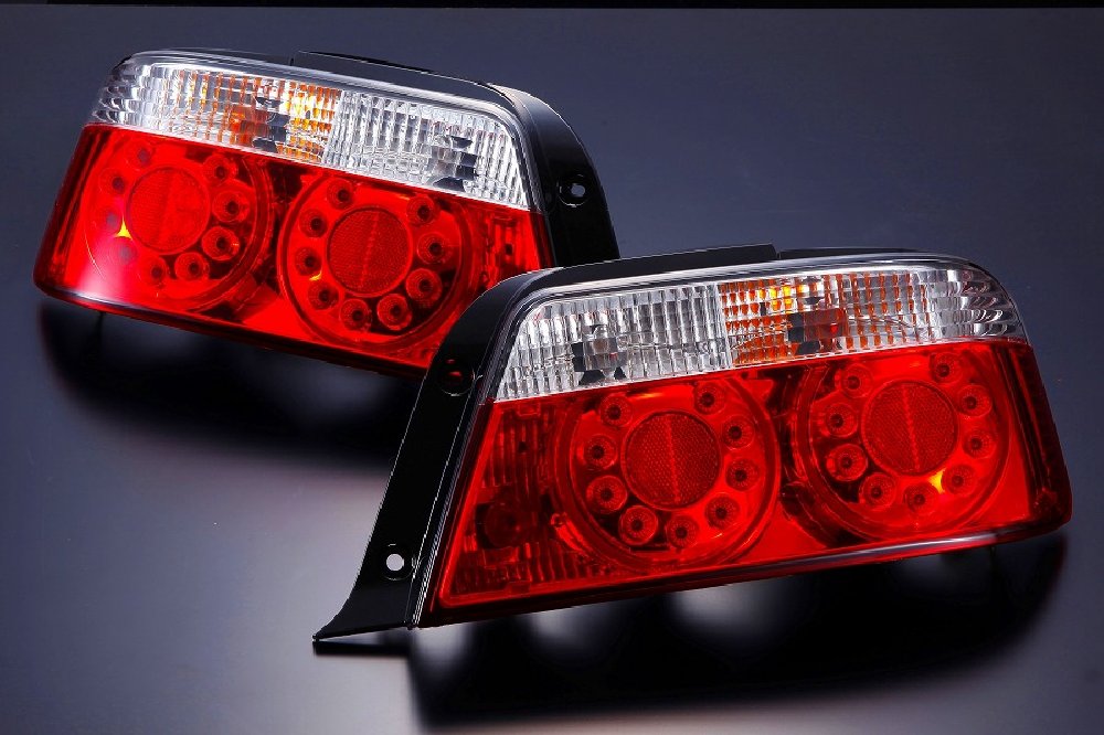 D-Max LED Crystal Clear Tail Lamp Set - JZX100 Chaser