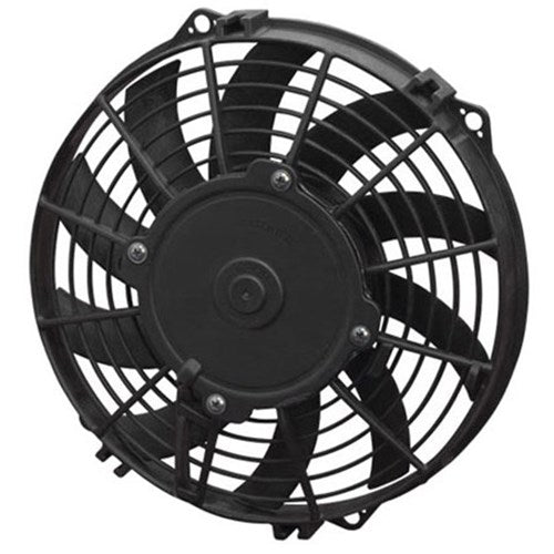 SPAL 9" Electric Thermo Fan 602 cfm - Puller Type With Curved Blades
