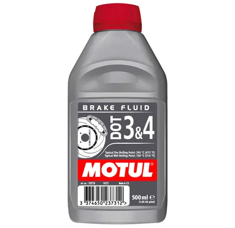 Motul DOT 3&4 BRAKE FLUID 0.500L - Mount Performance Parts