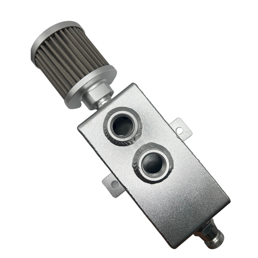 1L Baffled Oil Catch Can - Mount Performance Parts