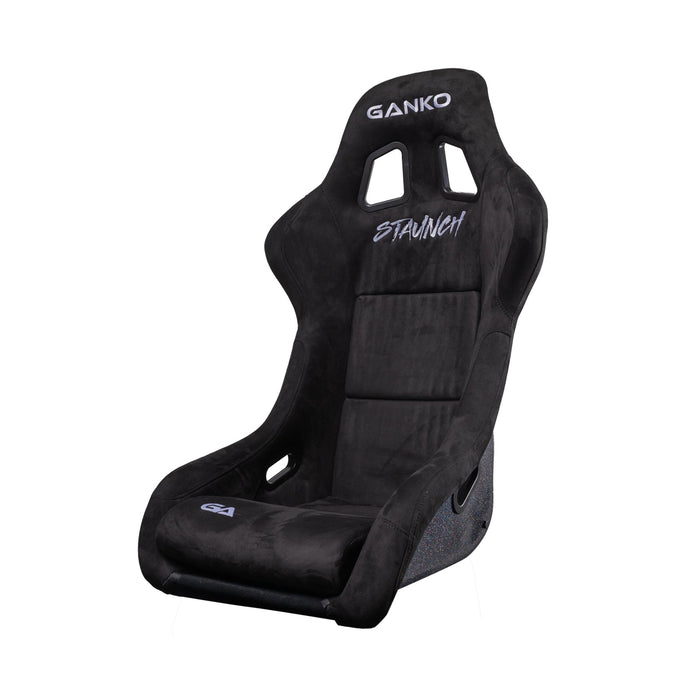 GANKO JP - STAUNCH FIXED BACK - BLACK - Mount Performance Parts