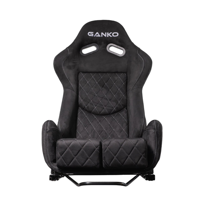 GANKO JP - RECLINABLE SEAT - GLITTER SILVER - Mount Performance Parts