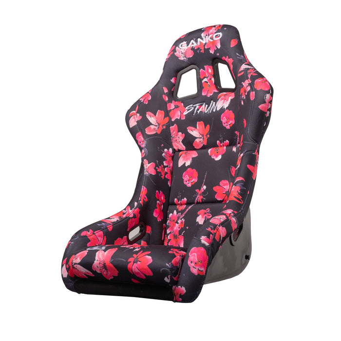 GANKO JP - STAUNCH FIXED BACK - FLORAL - Mount Performance Parts