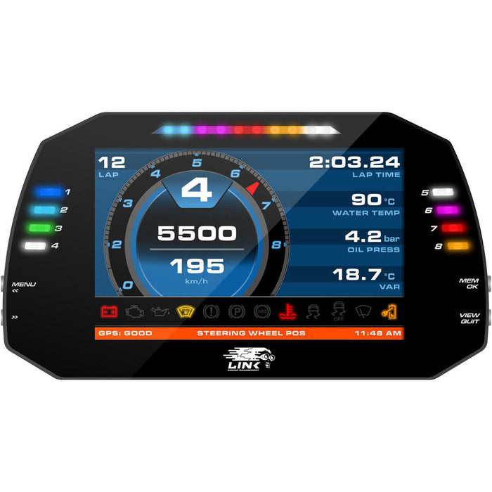 LINK MXG Strada 7' Dash - Race Edition - Mount Performance Parts