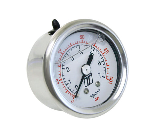 Turbosmart Fuel Pressure Regulator GAUGE 0-100PSI - LIQUID FILLED - Mount Performance Parts