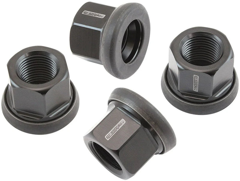 5/8" Alloy Wheel Nut - Black Finish Sold Individually, 7075 Aluminium - Mount Performance Parts