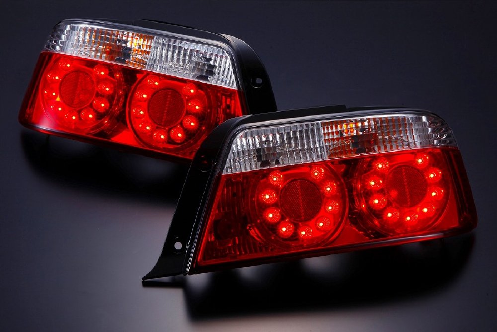 D-Max LED Crystal Clear Tail Lamp Set - JZX100 Chaser