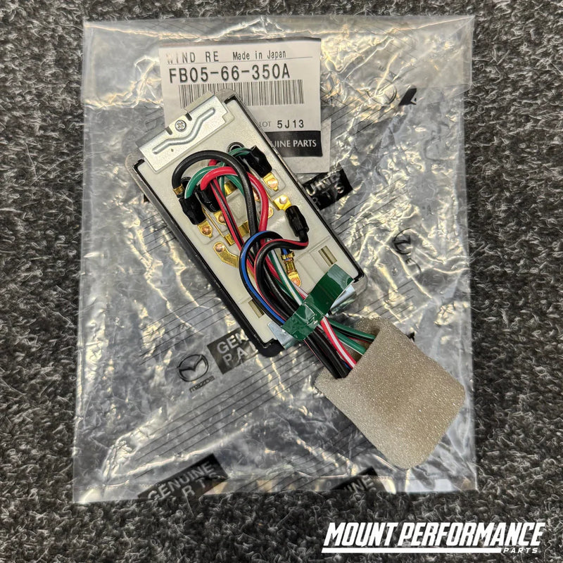 Genuine Mazda RX-7 FC Driver Window Switch - Mount Performance Parts