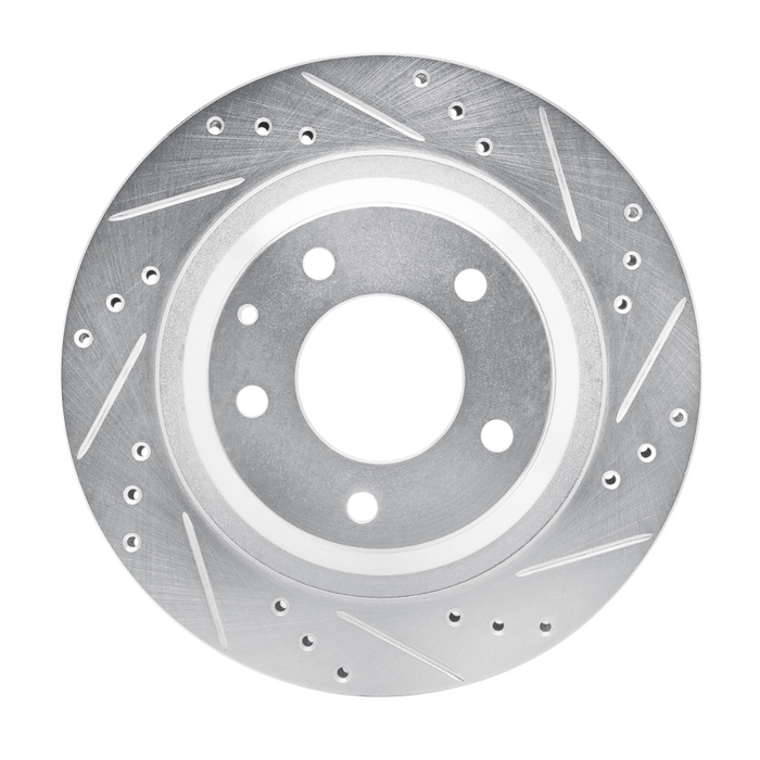 MAZDA FD3 RX7 REAR DRILLED/SLOTTED BRAKE ROTOR AND PAD KIT