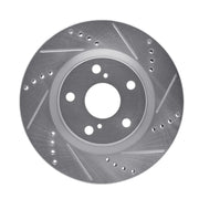 MAZDA FD3 RX7 FRONT DRILLED/SLOTTED BRAKE ROTOR AND PAD KIT - Mount Performance Parts