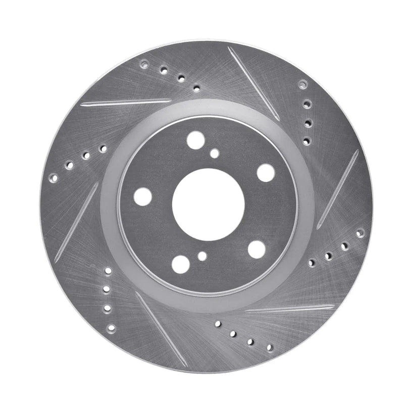 MAZDA FD3 RX7 FRONT DRILLED/SLOTTED BRAKE ROTOR AND PAD KIT - Mount Performance Parts