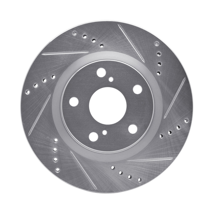 MAZDA FD3 RX7 FRONT DRILLED/SLOTTED BRAKE ROTOR AND PAD KIT