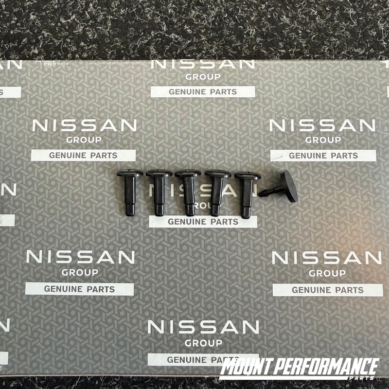 GENUINE NISSAN R32 SKYLINE COWL CLIPS - 6PCS SET