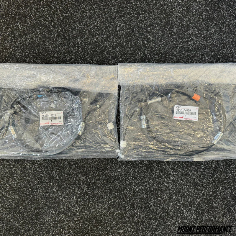 Genuine Toyota Supra JZA80 Handbrake Cable Set RH-LH - Mount Performance Parts