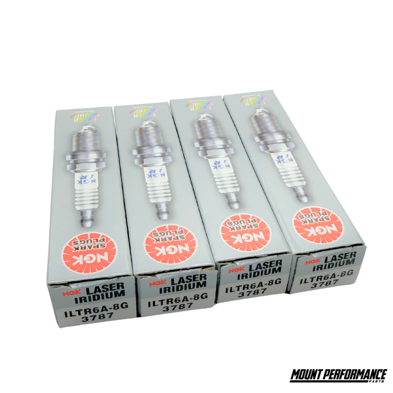 MITSUBISHI LANCER EVO X LASER IRIDIUM SPARK PLUG X4 SET (ILKR8E6)