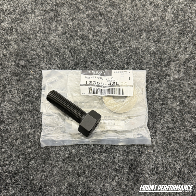 GENUINE NISSAN SR20 CRANK PULLEY BOLT & WASHER