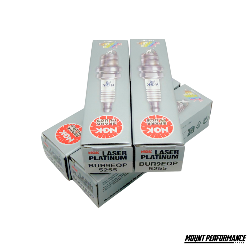 MAZDA FD3S RX7 NGK Laser Platinum Spark Plug Set - 4 (BUR9EQP / BUR7EQP)