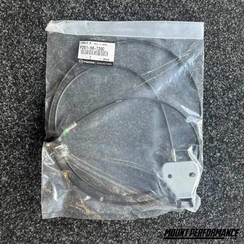 GENUINE MAZDA FD3S RX7 BONNET RELEASE CABLE - Mount Performance Parts