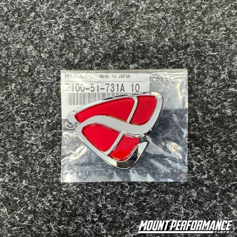 Mazda RX7 FD3S Front & Rear Red Efini Emblem - Mount Performance Parts