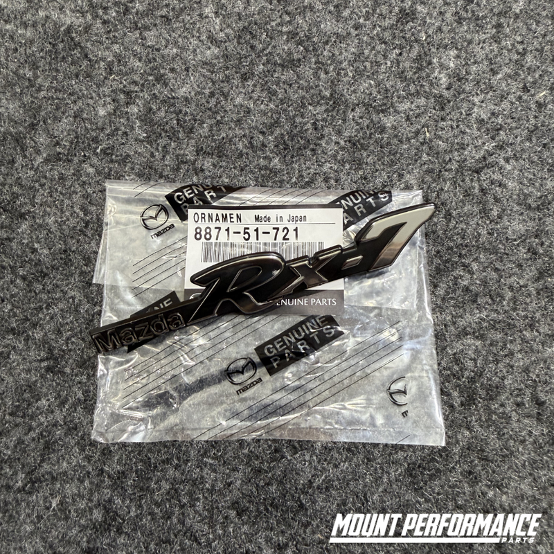 GENUINE MAZDA RX7 SA22C SIDE GAURD BADGE