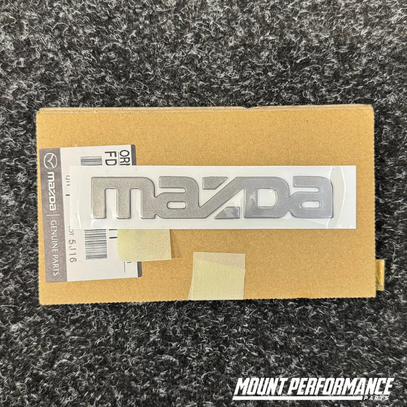 Mazda RX7 FD3S Rear (Mazda) Emblem/badge - Mount Performance Parts