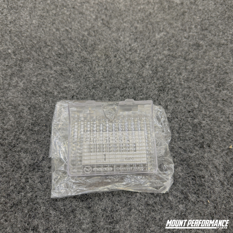 GENUINE MAZDA RX7 1981 -1985 DOME LIGHT LENS