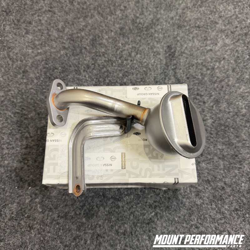 Genuine Nissan RB26 (4WD) Oil Strainer Pick Up Assembly