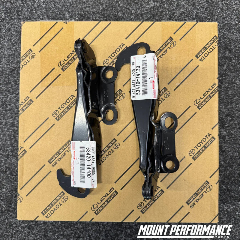 Genuine Toyota Supra JZA80 BONNET/Hood Hinges - Pairs - Mount Performance Parts