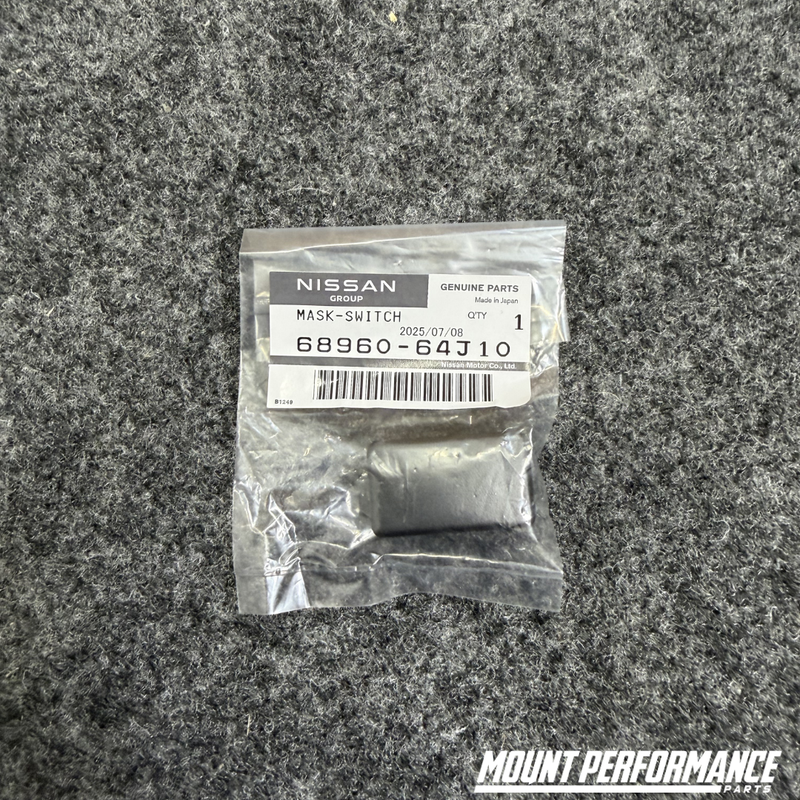 GENUINE NISSAN R33 R34 S15 DASH SWITCH HOLE PLUG