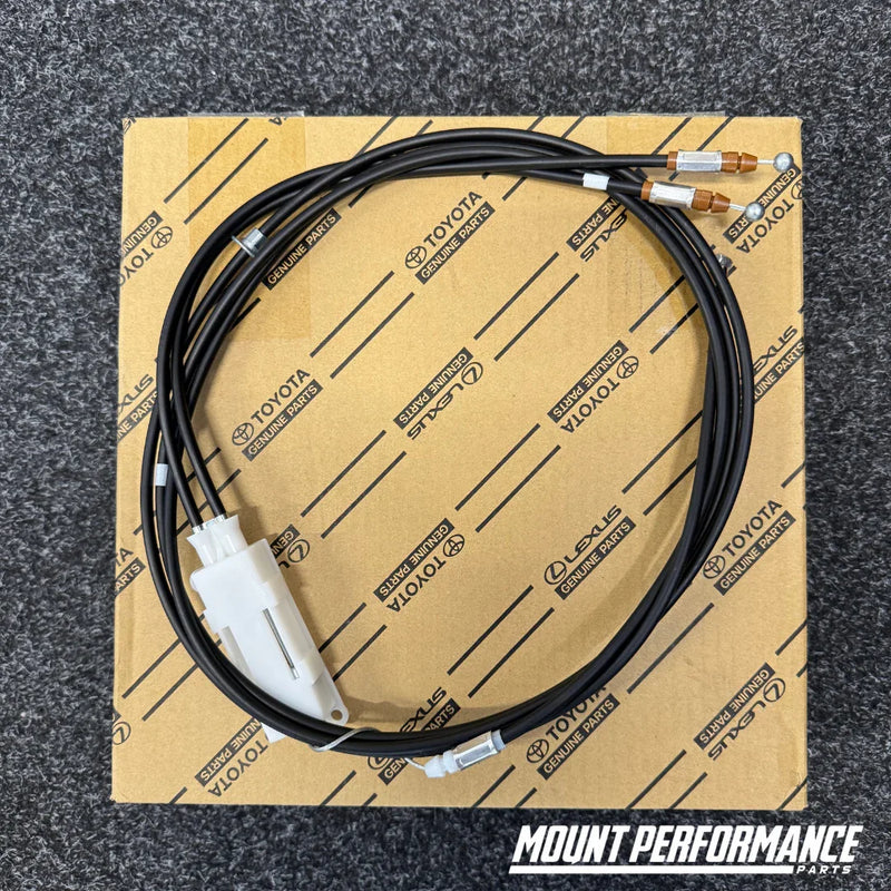 Genuine Toyota Supra JZA80 Hood / Bonnet Release Cable - Mount Performance Parts