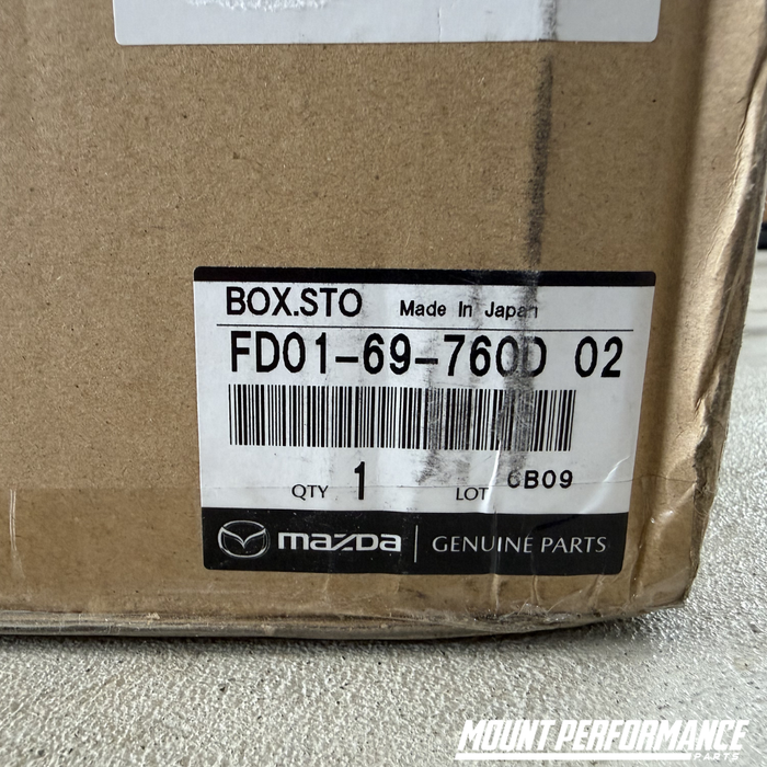 GENUINE MAZDA FD3 RX7 REAR SEAT STORAGE BOX