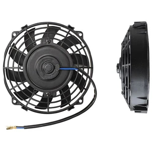 AEROFLOW 7" Electric Thermo Fan Curved Blades, 550 CFM - Mount Performance Parts