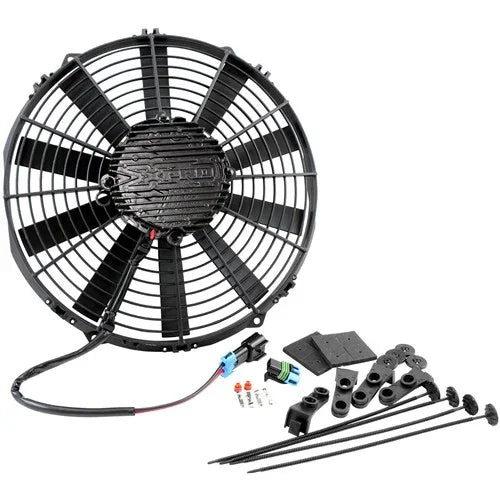 Aeroflow 12" Brushless Electric Fan 2100 CFM Rating - Mount Performance Parts
