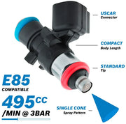Bosch Motorsport 495cc EV14 Short USCAR Fuel Injector - Mount Performance Parts