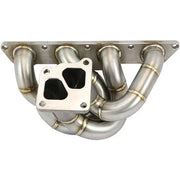AEROFLOW Mitsubishi EVO 4G63 V-Band Low Mount Stainless Steel Turbo Manifold - Mount Performance Parts
