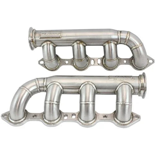 AEROFLOW GM LS Twin Turbo Stainless Steel Turbo Manifolds - Mount Performance Parts