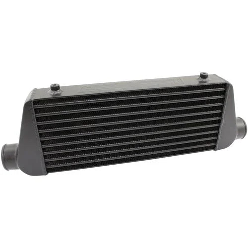 AEROFLOW 450x200x64mm Street Series Aluminium Intercooler, Black Finish - Mount Performance Parts