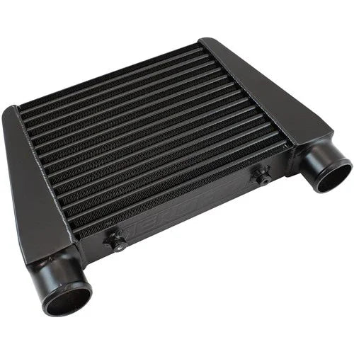 AEROFLOW V-Mount Street Series Aluminium Intercooler, Black Powder Coated Finish - Mount Performance Parts