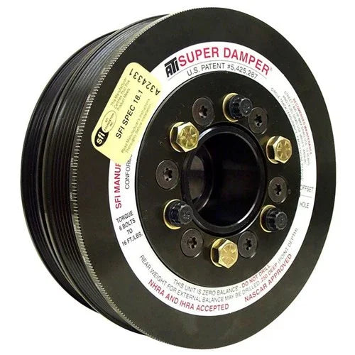 ATI Super Damper Harmonic Balancer 7.425" Dia. SFI Approved Suit GM LS Series LS1 F-Body & LS1/LS2 04-06 GTO - Mount Performance Parts