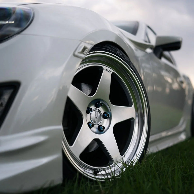 KANSEI STREET KNP - Hyper Silver with Bright Machined Lip - Mount Performance Parts