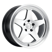 KANSEI STREET KNP - Hyper Silver with Bright Machined Lip - Mount Performance Parts