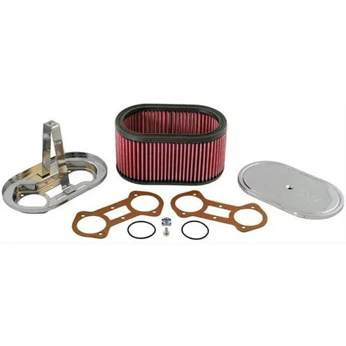 K&N Weber IDA 48 mm Racing Assembly Filter 5-1/2 x 9 x 4-1/2 - KN56-1220 - Mount Performance Parts