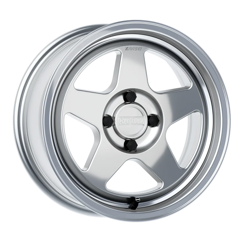 KANSEI STREET KNP 15" - Hyper Silver Machined Lip - Mount Performance Parts