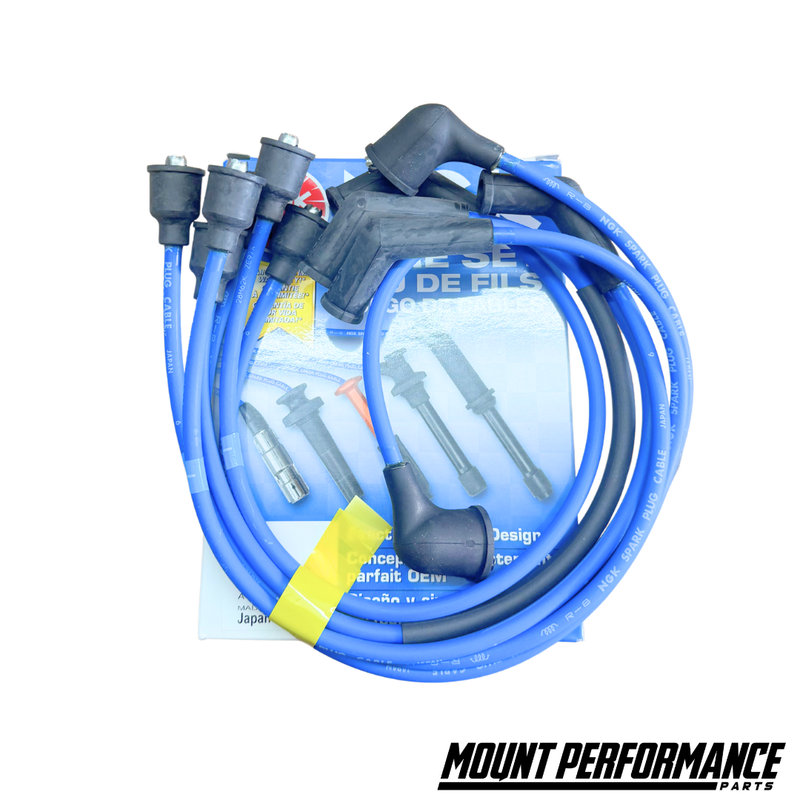 NGK MAZDA 13B/12A ROTARY SPARK PLUG LEAD SET