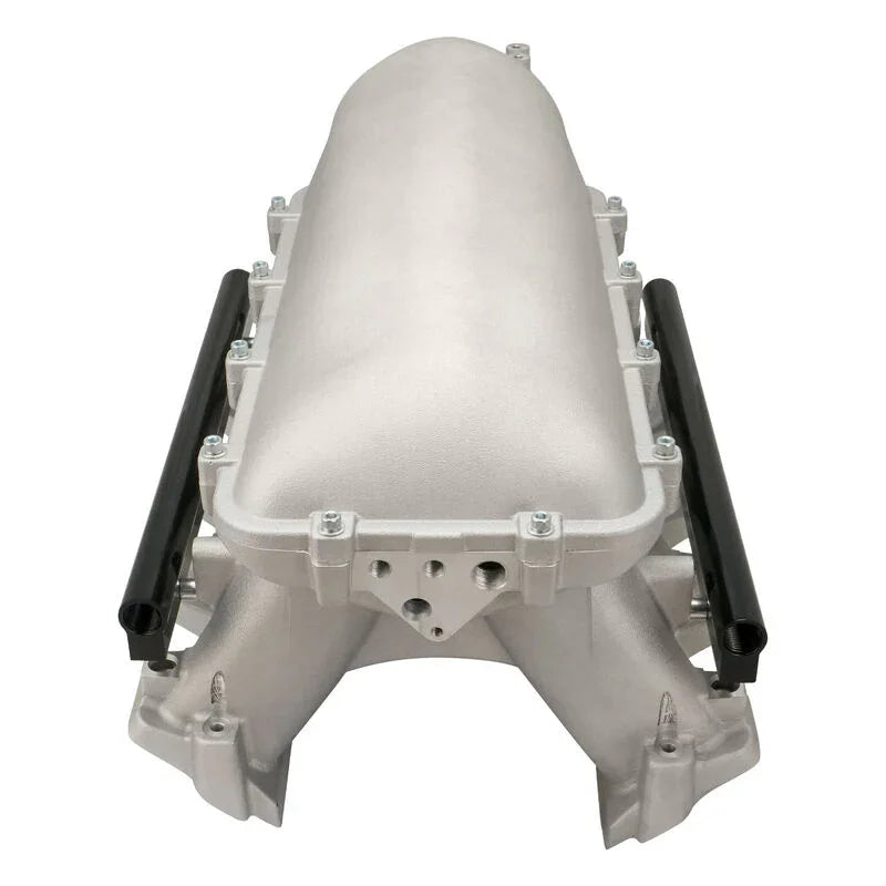 Proflow Intake Manifold, Supermax Hi Ram, Cast Aluminium, Holden Commodore LS3/L92, with Fuel Rails, Kit, Natural - PFEM300116 - Mount Performance Parts